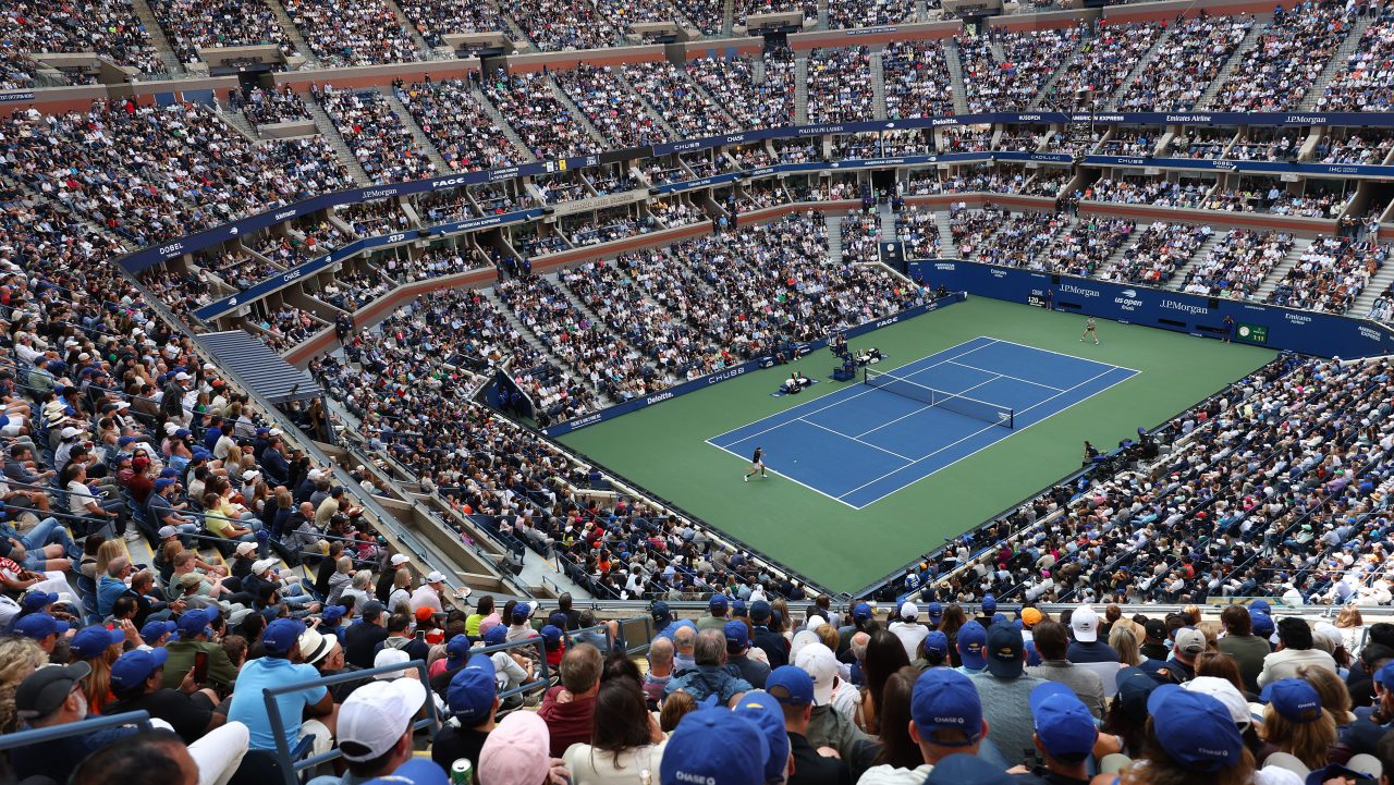 View of the 2024 U.S. Open men's final